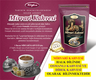 Mirvari Kahvesi Metal Kutu 300 gr